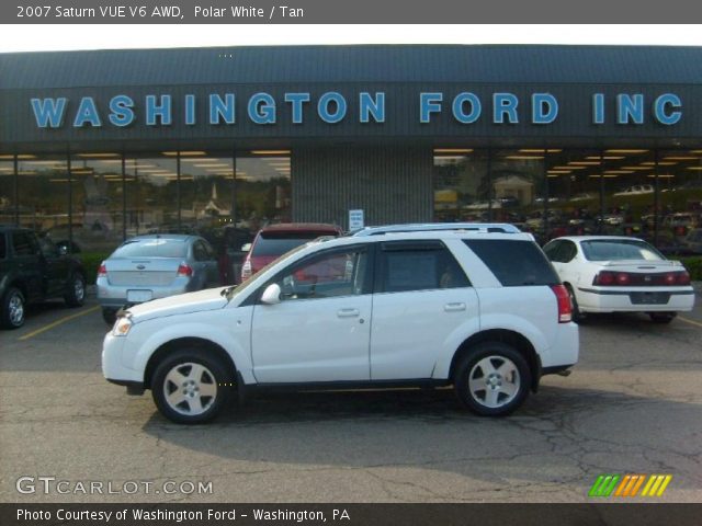 2007 Saturn VUE V6 AWD in Polar White