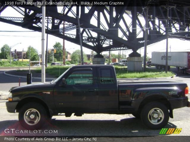 1998 Ford Ranger XLT Extended Cab 4x4 in Black