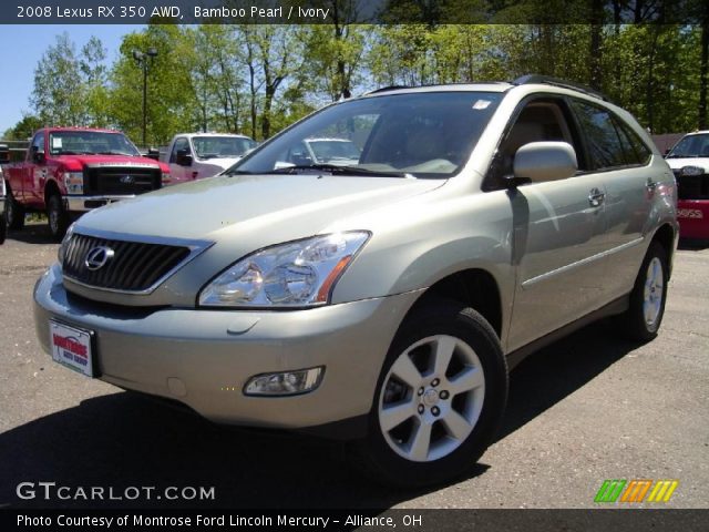 2008 Lexus RX 350 AWD in Bamboo Pearl