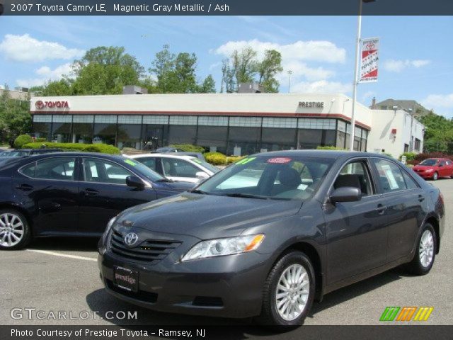 2007 Toyota Camry LE in Magnetic Gray Metallic