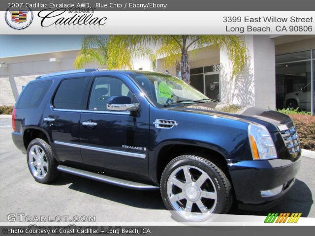 2007 Cadillac Escalade AWD in Blue Chip
