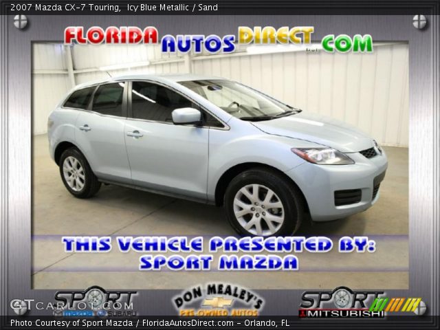 2007 Mazda CX-7 Touring in Icy Blue Metallic