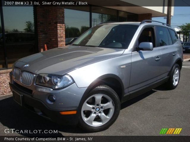 2007 BMW X3 3.0si in Silver Grey Metallic