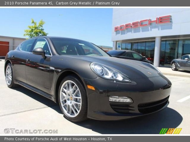2010 Porsche Panamera 4S in Carbon Grey Metallic