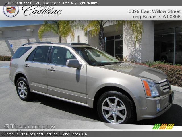 2004 Cadillac SRX V8 in Cashmere Metallic