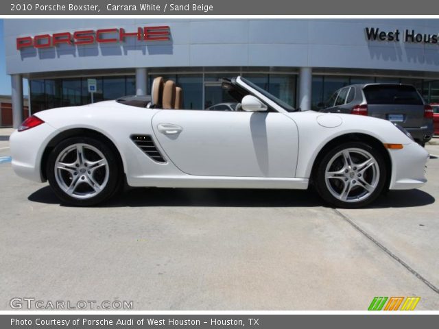 2010 Porsche Boxster  in Carrara White