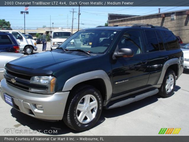 2003 Chevrolet TrailBlazer LTZ 4x4 in Dark Green Metallic