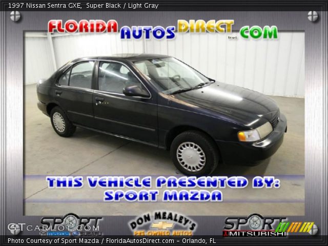 1997 Nissan Sentra GXE in Super Black