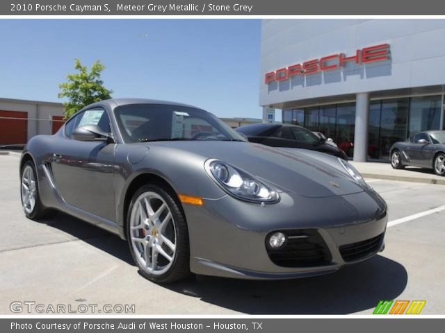 2010 Porsche Cayman S in Meteor Grey Metallic