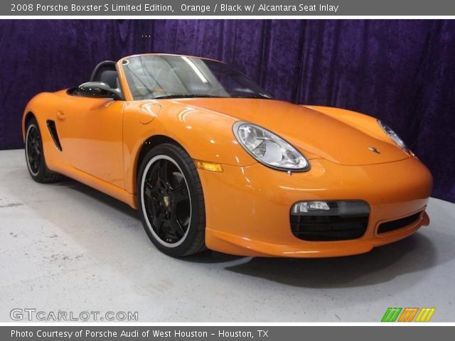 2008 Porsche Boxster S Limited Edition in Orange