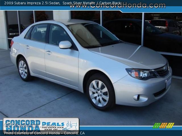 2009 Subaru Impreza 2.5i Sedan in Spark Silver Metallic