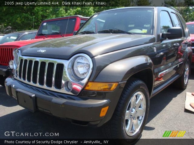 2005 Jeep Liberty Limited 4x4 in Dark Khaki Pearl