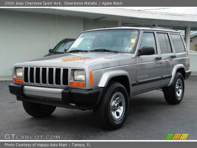 2000 Jeep Cherokee Sport 4x4 in Silverstone Metallic