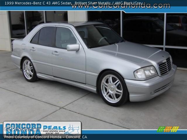 1999 Mercedes-Benz C 43 AMG Sedan in Brilliant Silver Metallic