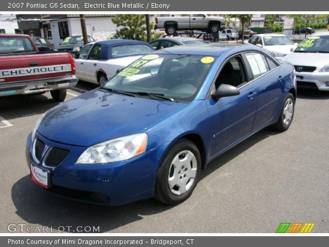 2007 Pontiac G6 Sedan in Electric Blue Metallic