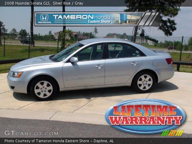2008 Hyundai Sonata GLS in Silver Blue
