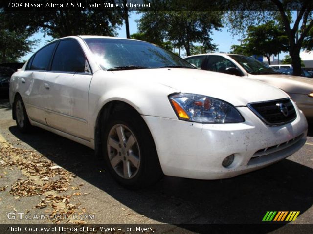 2004 Nissan Altima 2.5 SL in Satin White