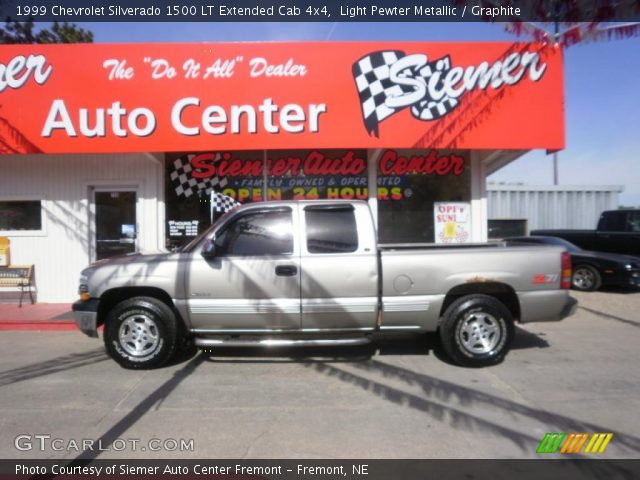 1999 Chevrolet Silverado 1500 LT Extended Cab 4x4 in Light Pewter Metallic