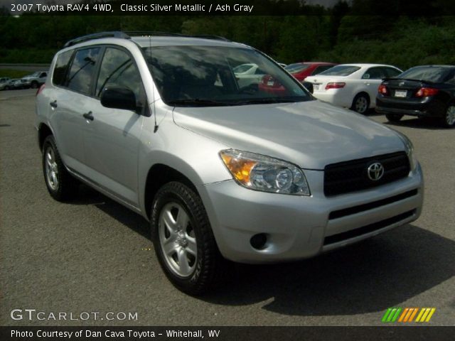 2007 Toyota RAV4 4WD in Classic Silver Metallic
