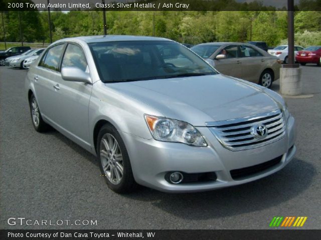 2008 Toyota Avalon Limited in Classic Silver Metallic