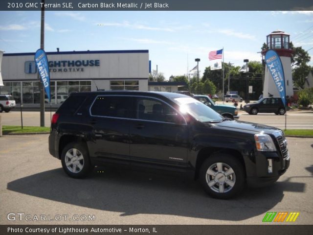 2010 GMC Terrain SLE in Carbon Black Metallic