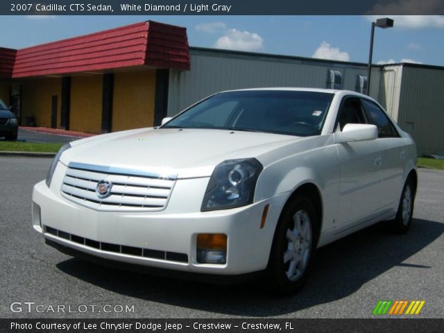2007 Cadillac CTS Sedan in White Diamond