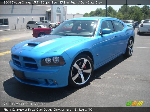 2008 Dodge Charger SRT-8 Super Bee in B5 Blue Pearl