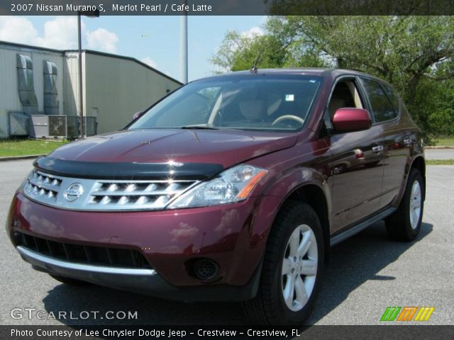 2007 Nissan Murano S in Merlot Pearl