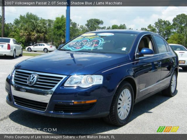 2007 Volkswagen Passat 2.0T Sedan in Shadow Blue