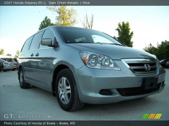 2007 Honda Odyssey EX-L in Slate Green Metallic