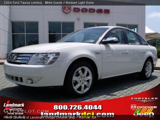 2009 Ford Taurus Limited in White Suede