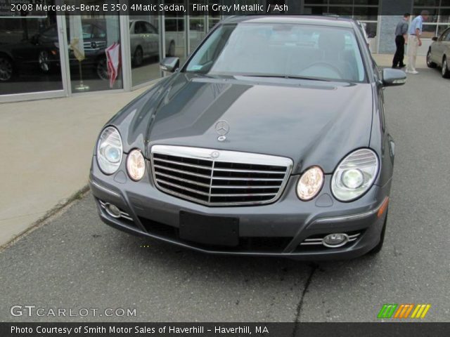 2008 Mercedes-Benz E 350 4Matic Sedan in Flint Grey Metallic