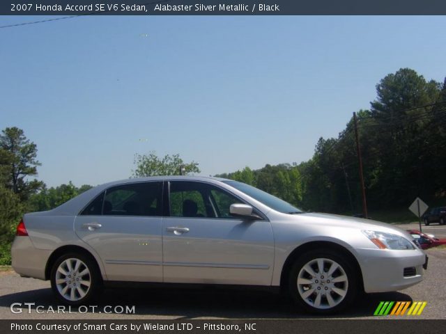 2007 Honda Accord SE V6 Sedan in Alabaster Silver Metallic