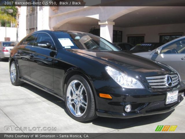 2007 Mercedes-Benz CLS 550 in Black