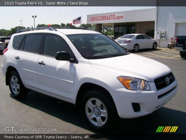 2010 Toyota RAV4 V6 in Super White