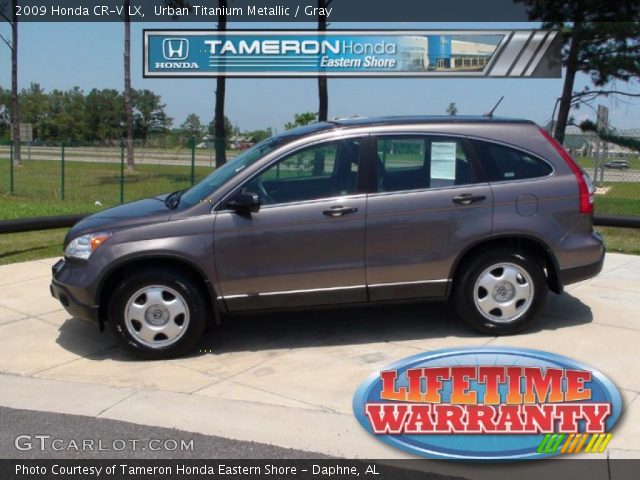 2009 Honda CR-V LX in Urban Titanium Metallic