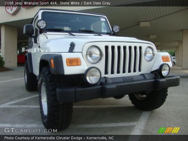 2006 Jeep Wrangler Sport 4x4 in Stone White