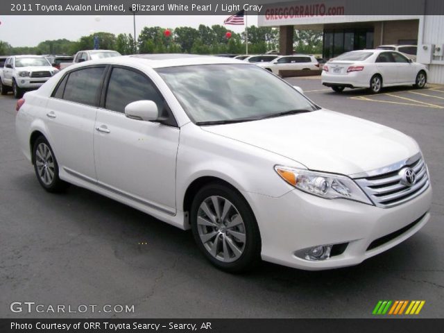 2011 Toyota Avalon Limited in Blizzard White Pearl