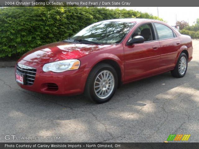 2004 Chrysler Sebring LX Sedan in Inferno Red Pearl