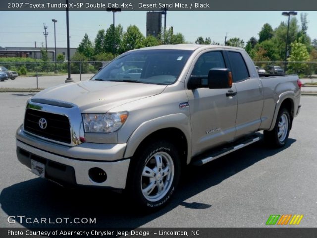 2007 Toyota Tundra X-SP Double Cab 4x4 in Desert Sand Mica