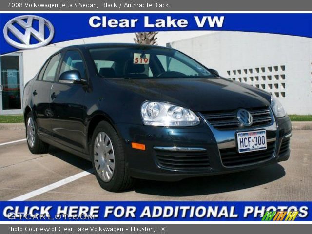 2008 Volkswagen Jetta S Sedan in Black