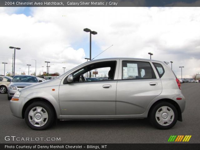 2004 Chevrolet Aveo Hatchback in Galaxy Silver Metallic