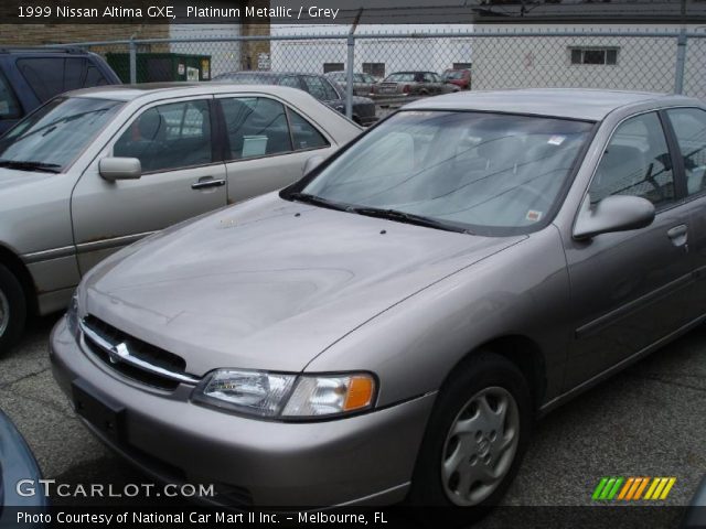 1999 Nissan Altima GXE in Platinum Metallic