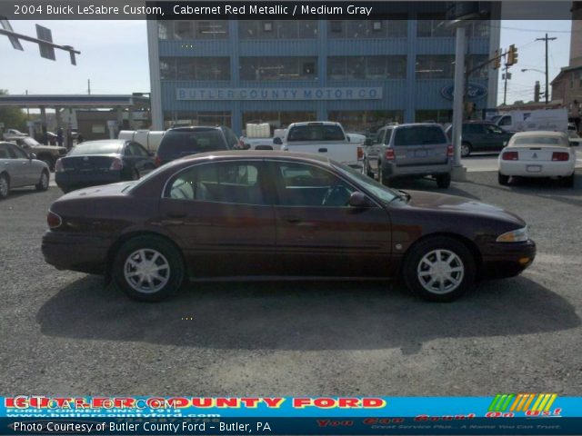 2004 Buick LeSabre Custom in Cabernet Red Metallic