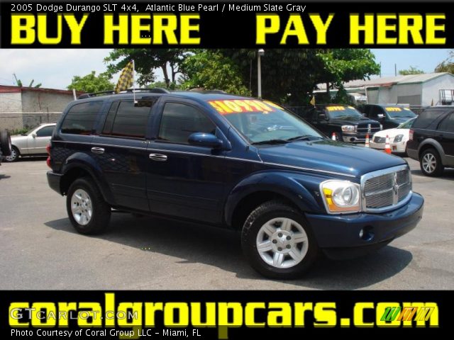 2005 Dodge Durango SLT 4x4 in Atlantic Blue Pearl