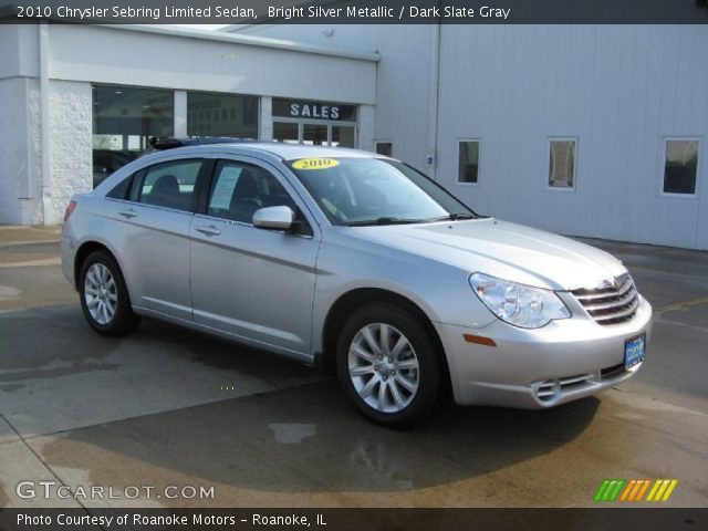 2010 Chrysler Sebring Limited Sedan in Bright Silver Metallic