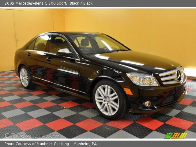 2009 Mercedes-Benz C 300 Sport in Black