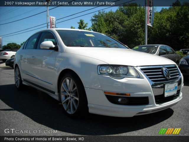 2007 Volkswagen Passat 2.0T Sedan in Candy White