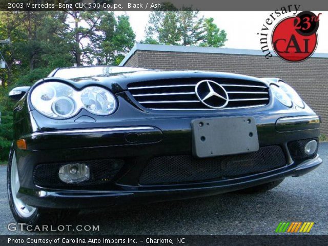 2003 Mercedes-Benz CLK 500 Coupe in Black