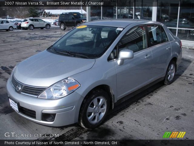 2007 Nissan Versa SL in Brilliant Silver Metallic